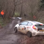 Ford Fiesta R2 à la limite