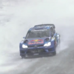 La Volkswagen Polo R WRCc sur la neige de Suède