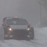 La Fiesta WRC sur la neige