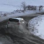 La Polo R WRC en glisse sur la neige