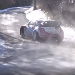 La Citroën DS3 WRC en glisse