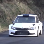 La Skoda Fabia R5 de l'équipe 2C