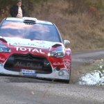 La Citroën DS3 WRC pendant les essais