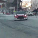 La Citroën DS3 WRC en glisse