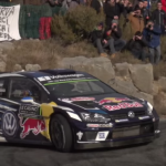 La Volkswagen Polo R WRC en glisse dans une épingle