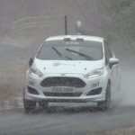 La Ford Fiesta R2 sous la neige