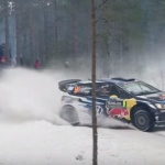 La Volkswagen Polo R WRC avant la touchette