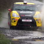 Citroën DS3 R3 en difficulté