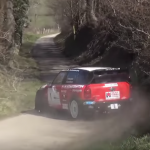 Une Mini JCW WRC en glisse à la limite