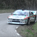 Lancia 037 lors du rallye