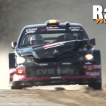Mitsubishi Lancer WRC après un choc