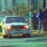 L'Audi Quattro S2 au milieu de la foule