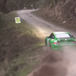 Une Porsche 996 GT3 à l'attaque
