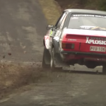 Une Ford Escort à l'attaque