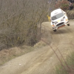 Ford Fiesta R5 les 4 roues en l'air