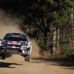 Volkswagen Polo R WRC les 4 roues en l'air !
