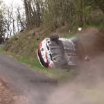 Gros crash d'une Renault Clio 4
