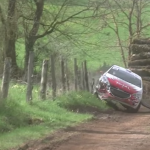 La Peugeot 208 juste après la touchette