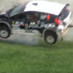 La Ford Fiesta R5 dans les tonneaux