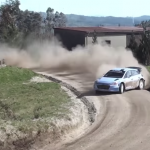 Dani Sordo en glisse sur la terre