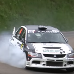 Mitsubishi Lancer mal en point