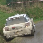 La Citroën DS3 R5 dans le fossé
