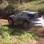 La Hyundai I20 WRC dans la terre