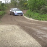 La Hyundai I20 WRC lors des essais