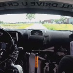 A l'intérieur de la Ford Fiesta R5