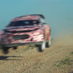 La Citroën C3 WRC en plein saut