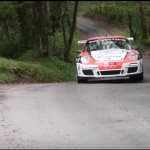 Une Porsche 997 GT3 à l'attaque