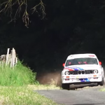 BMW M3 lors du rallye