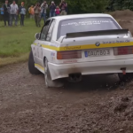 BMW M3 en glisse