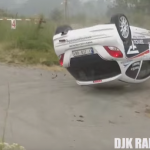 La Peugeot 207 R3 sur le toit