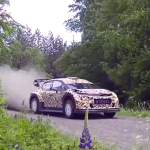 La Citroën C3 WRC sur les routes finlandaises