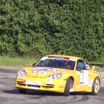 Porsche 996 GT3 en glisse