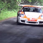 Porsche 997 GT3 en glisse