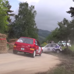 Passage compliqué au rallye