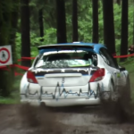 Peugeot 207 S2000 en sous-bois