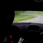 A bord de la Ford Fiesta WRC de Salanon