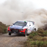 Beau passage d'une Hyundai I20 WRC
