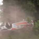 Subaru Impreza en tonneaux