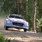 La Hyundai I20 WRC lors des essais