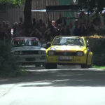 Une Opel Kadett et une BMW M3
