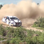 Une Peugeot 208 R2 sur les routes d'Estonie