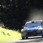 La Hyundai I20 WRC 2017 pendant les essais