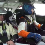 A l'intérieur de la Mitsubishi Lancer Evo 10