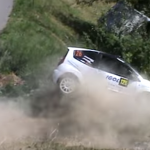 Crash d'une Citroën C2 R2