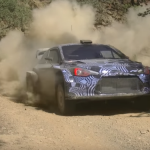 La Hyundai I20 WRC lors des essais