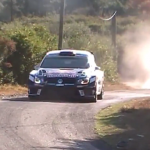 La Volkswagen Polo R WRC sur les routes corses